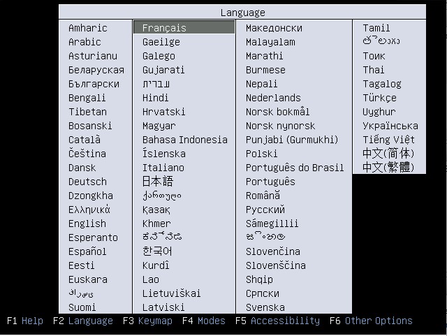 langues