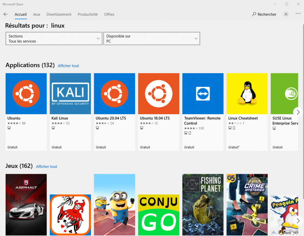 crosoft store le retour